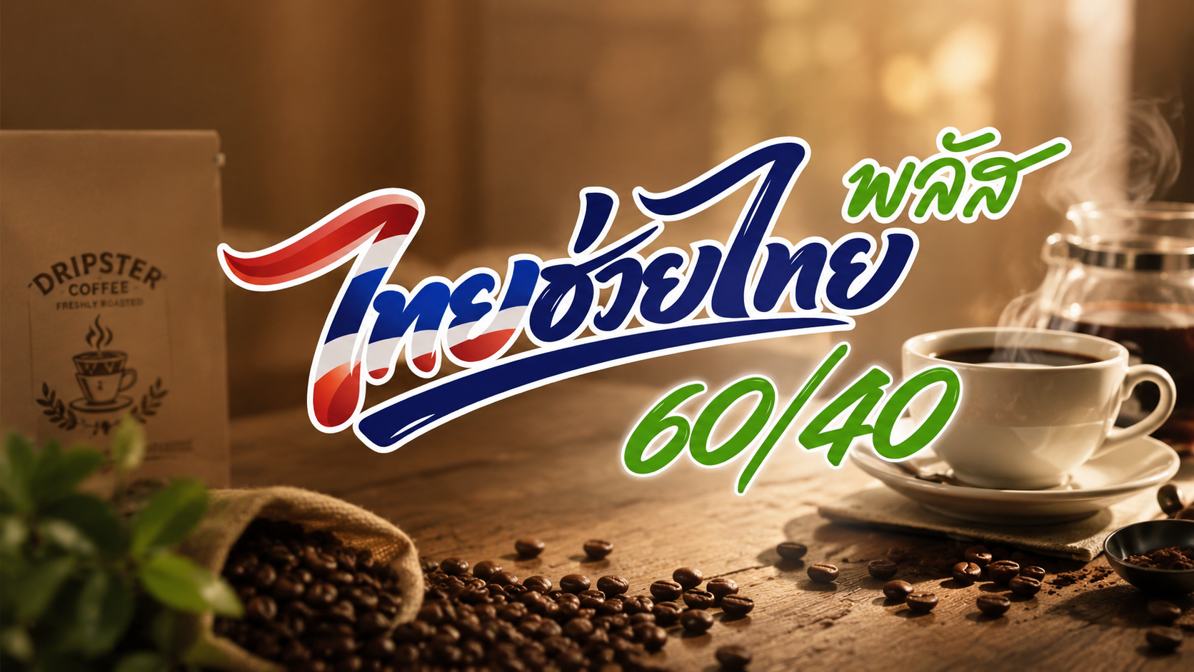 เครื่องคำนวณสิทธิ์ไทยช่วยไทยพลัส 60/40