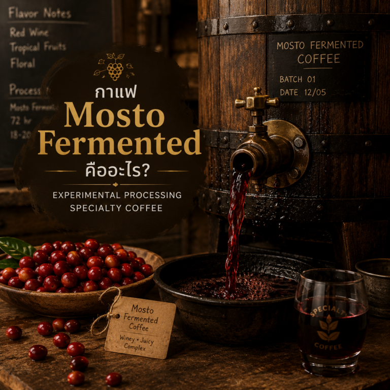 กาแฟ Mosto Fermented คืออะไร? กระบวนการลับที่ทำให้กาแฟไทยดังทั่วโลก!